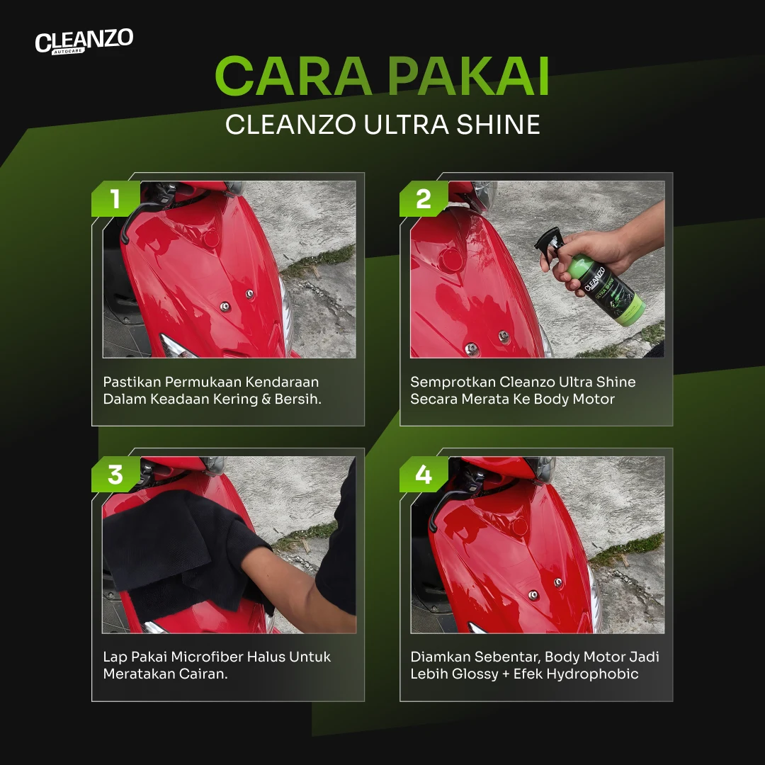 ultra shine pengkilap body glossy
