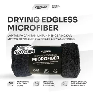 drying edgless microfiber microfiber pengering kendaraan